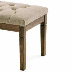 New 🛒 Brooklyn & Max Ottoman Benches Brooklyn + Max Midland Ottoman Bench 🎉 -Indoor Benches Shop detailSIMP1260