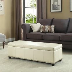 Best reviews of 😍 Brooklyn & Max Indoor Storage Benches Brooklyn + Max Huntsville Leather Storage Ottoman Bench 🎁 -Indoor Benches Shop detailSIMP128