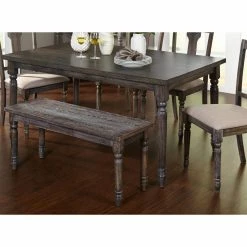 Discount 🎁 All Other Brands Kitchen & Dining Benches Burntwood Bench 💯 -Indoor Benches Shop detailTMS385