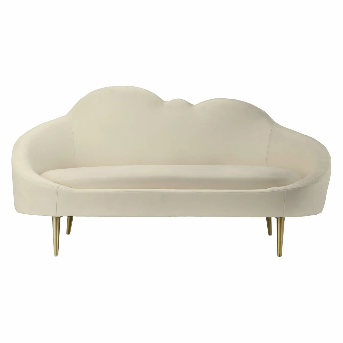 Hot Sale ๐ฏ Settee Benches TOV Furniture Cloud Cream Velvet Settee โค๏ธ 5 Hot Sale ๐ฏ Settee Benches TOV Furniture Cloud Cream Velvet Settee โค๏ธ - Image 3