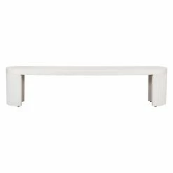 Budget ❤️ Kitchen & Dining Benches TOV Furniture Wave Backless Dining Bench 🎁 -Indoor Benches Shop detailTOVF653