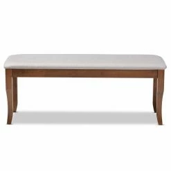 Hot Sale 👍 Kitchen & Dining Benches Baxton Studio Cornelie Transitional Dining Bench 💯 -Indoor Benches Shop detailWSI4902