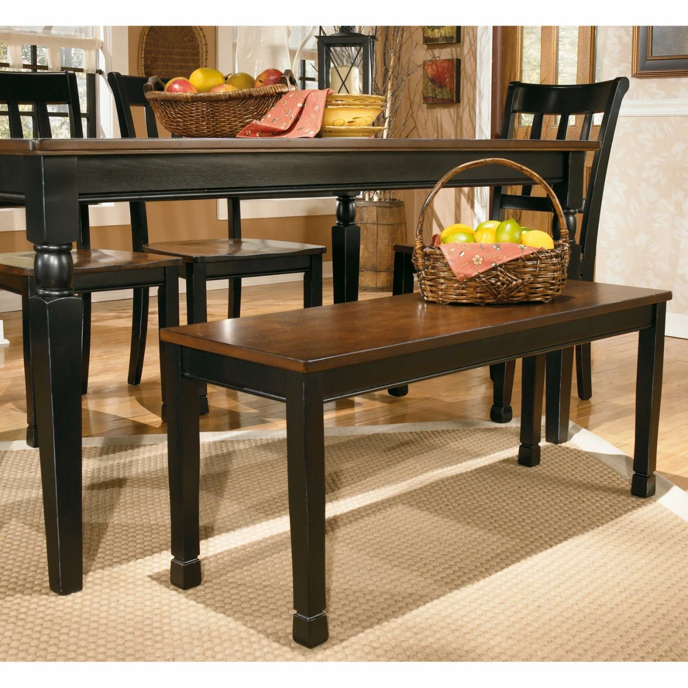 Coupon ⭐ Kitchen & Dining Benches Signature Design By Ashley Owingsville Large Dining Bench 🥰 4 Coupon ⭐ Kitchen & Dining Benches Signature Design By Ashley Owingsville Large Dining Bench 🥰 - Image 2