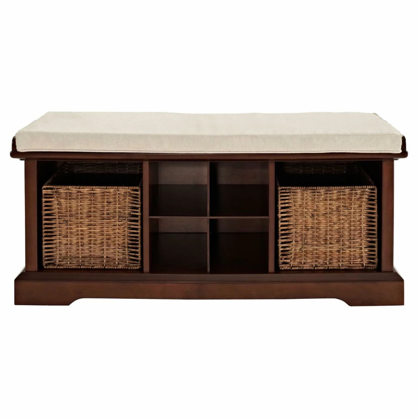 Best deal ✔️ Indoor Storage Benches Crosley Brennan Entryway Storage Bench - Mahogany ✔️ 4 Best deal ✔️ Indoor Storage Benches Crosley Brennan Entryway Storage Bench - Mahogany ✔️ - Image 2