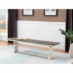 Buy 💯 Kitchen & Dining Benches Coast To Coast Bar Harbor II Dining Bench ⭐ -Indoor Benches Shop inuseCTCI2001