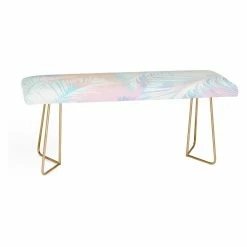 Budget ⌛ Bedroom Benches Deny Designs Iveta Abolina California Dreams Bench 💯 -Indoor Benches Shop inuseDENY2364