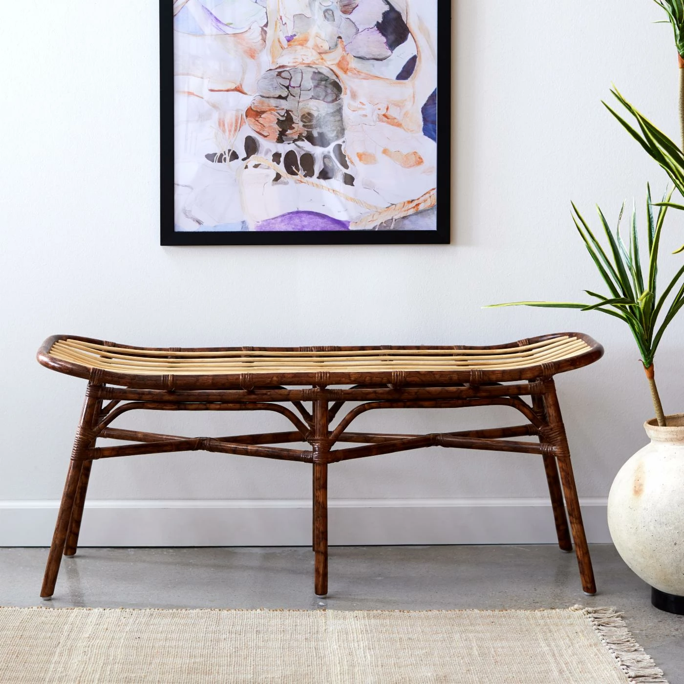 Outlet π Entryway Benches New Pacific Direct Inc Beyla Rattan Bench β€οΈ 4 Outlet π Entryway Benches New Pacific Direct Inc Beyla Rattan Bench β€οΈ - Image 2