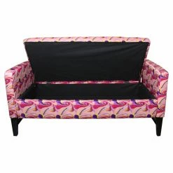 Buy 😉 Indoor Storage Benches Ore International Floral Storage Bench 🔔 -Indoor Benches Shop inuseORE674