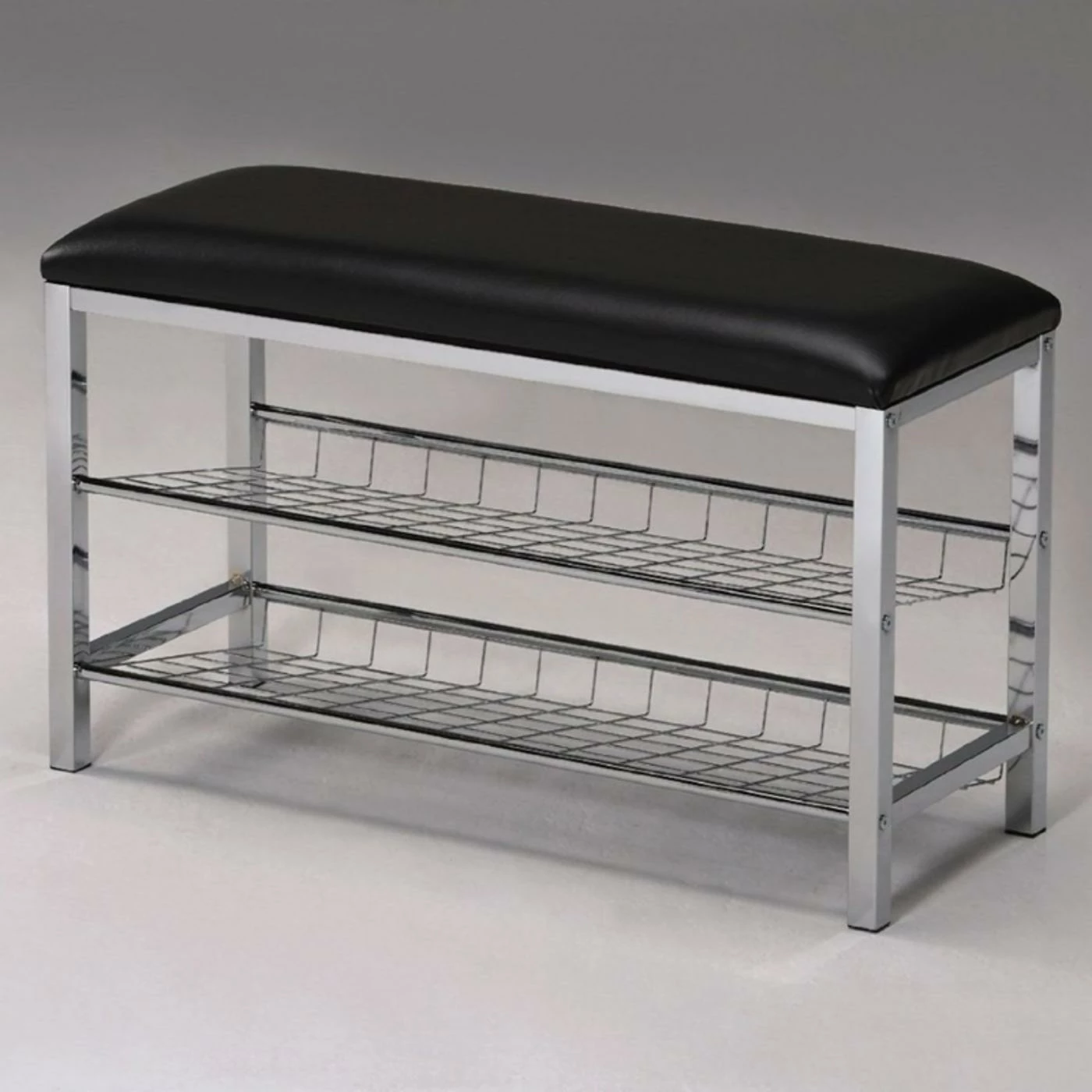 Promo ๐ Indoor Storage Benches Roundhill Furniture Metal ๐ Shoe Storage Entryway Bench ๐งจ 4 Promo ๐ Indoor Storage Benches Roundhill Furniture Metal ๐ Shoe Storage Entryway Bench ๐งจ - Image 2
