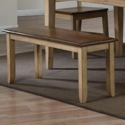 Brand new ✔️ Kitchen & Dining Benches Sunset Trading Brookdale Dining Bench 🛒 -Indoor Benches Shop inuseSET550