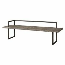 Buy 🔔 Entryway Benches HN Home Clermont Modern Farmhouse Reclaimed Wood Bench 🌟 -Indoor Benches Shop inuseUMC7791