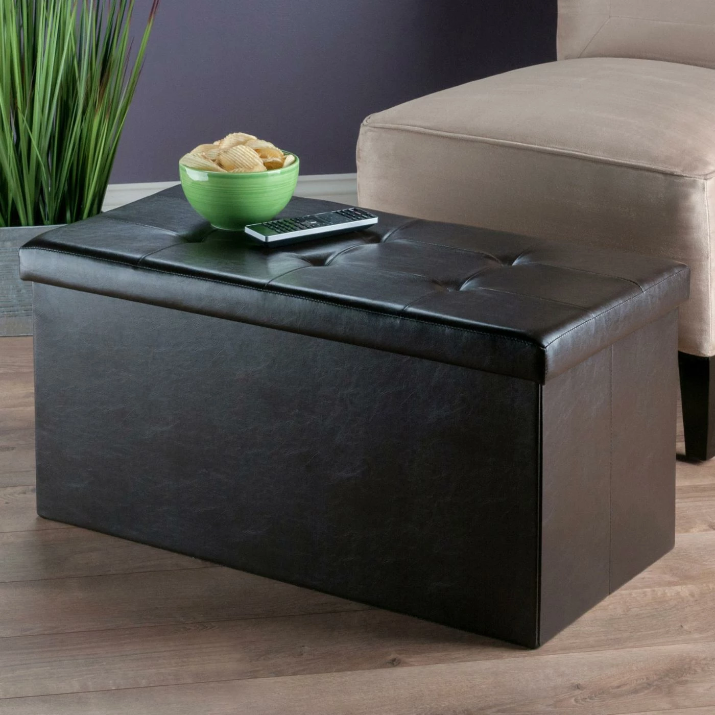 Promo 😍 Indoor Storage Benches Winsome Trading Ashford Storage Bench 😉 4 Promo 😍 Indoor Storage Benches Winsome Trading Ashford Storage Bench 😉 - Image 2