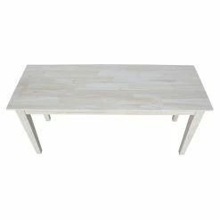 Buy โญ Kitchen & Dining Benches International Concepts Unfinished Crossville Shaker Bench ๐ 7 Buy โญ Kitchen & Dining Benches International Concepts Unfinished Crossville Shaker Bench ๐ -Indoor Benches Shop inuseWWI319