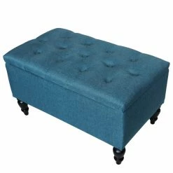 Wholesale 👏 Indoor Storage Benches Abble Tufted Upholstered Indoor Storage Bench 💯
