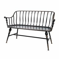 Hot Sale 🧨 A & B Home Settee Benches A & B Home Warren Metal Settee 👍