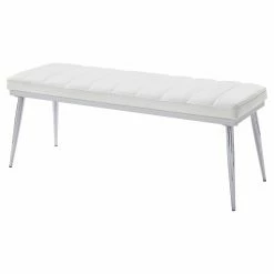 Best Pirce โ Kitchen & Dining Benches Acme Furniture Weizor Upholstered Dining Bench ๐