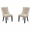 Buy 😀 Kitchen & Dining Benches Alpine Furniture Prairie Upholstered Side Chairs - Set Of 2 😀 -Indoor Benches Shop masterALPE526