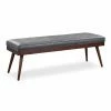 Discount 🥰 Poly & Bark Bedroom Benches Poly & Bark Luca Leather Upholstered Indoor Bench ✨ -Indoor Benches Shop masterASHT496