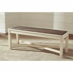 Discount ❤️ Kitchen & Dining Benches Signature Design By Ashley Bolanburg Dining Bench 🎁
