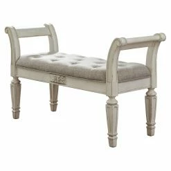 Top 10 🧨 Entryway Benches Signature Design By Ashley Realyn Accent Bench ✨
