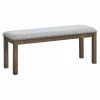 Coupon 🤩 Kitchen & Dining Benches Signature Design By Ashley Moriville Backless Upholstered Nailhead Trim Dining Bench 🎉 -Indoor Benches Shop masterASHY6355