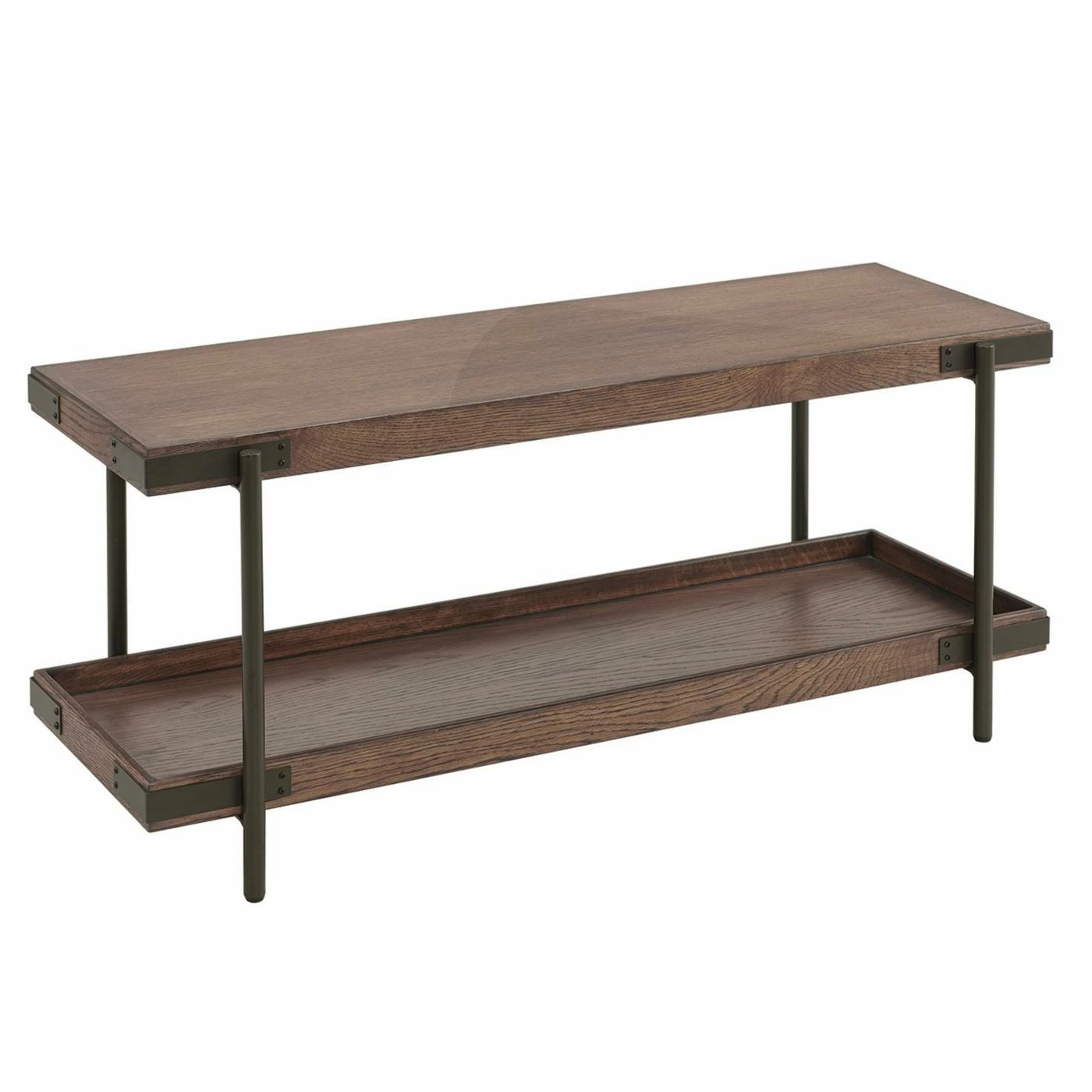 Best Pirce ๐ Alaterre Furniture Entryway Benches Kyra 42"L Oak And Metal Bench With Shelf โ๏ธ 3 Best Pirce ๐ Alaterre Furniture Entryway Benches Kyra 42"L Oak And Metal Bench With Shelf โ๏ธ