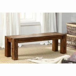 Flash Sale ✔️ Entryway Benches Benzara Frontier Backless Bench 🤩