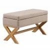 Top 10 🎉 Ottoman Benches Boraam Becky 39 In. Wide Storage Ottoman 🌟 -Indoor Benches Shop masterBOR607