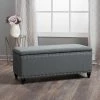 Cheap 😉 Best Selling Home Ottoman Benches Tatiana Fabric Storage Indoor Bench 🔥 -Indoor Benches Shop masterBSHD2626
