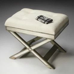 Top 10 ❤️ Butler Specialty Bedroom Benches Butler Vanity Stool - Mirror ⭐