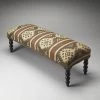 Discount 😉 Butler Specialty Entryway Benches Butler Navajo Jute Upholstered Bench 🌟 -Indoor Benches Shop masterBTR2868