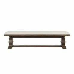 Best Pirce 🔔 Kitchen & Dining Benches Kosas Home Quincy 71 In. Upholstered Dining Bench ✨