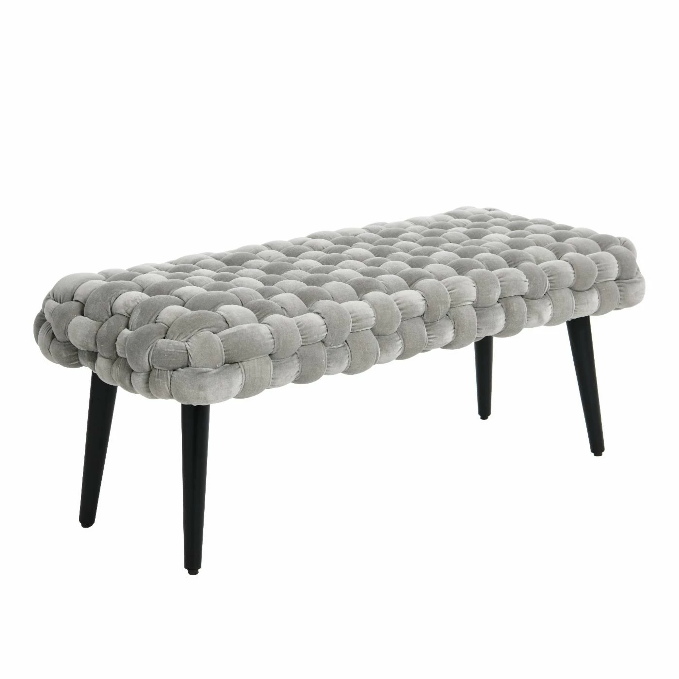 Brand new π Bedroom Benches Creative Co-Op Woven Velvet Bench π 3 Brand new π Bedroom Benches Creative Co-Op Woven Velvet Bench π
