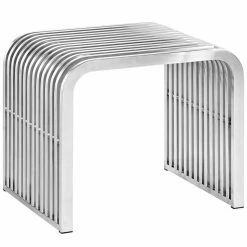 Best Sale ✔️ Entryway Benches Modway Pipe Metal Bench 🔔