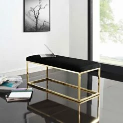 Buy 🧨 Bedroom Benches Modway Anticipate Fabric Bench 👏