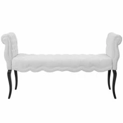 Best deal 🌟 Bedroom Benches Modway Adelia Chesterfield Style Button Tufted Performance Velvet Bench 🎉