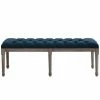 Budget โค๏ธ Bedroom Benches Modway Province French Vintage Upholstered Fabric Bench โ 1 Budget โค๏ธ Bedroom Benches Modway Province French Vintage Upholstered Fabric Bench โ -Indoor Benches Shop masterEEI2314