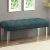 Outlet 🤩 Bedroom Benches Furniture Of America Hasaro Contemporary Style Acrylic Leg Bench 👏 -Indoor Benches Shop masterENLB3553