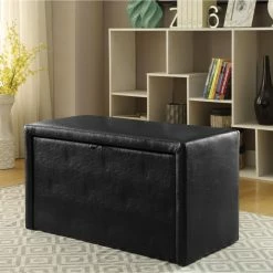 Best Sale ⭐ Ottoman Benches Furniture Of America Amersty Nesting 4 Piece Bench And Ottoman Espresso 🥰