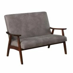 Cheap ❤️ Settee Benches Furniture Of America Peterra Contemporary Padded Loveseat Bench - Brown ⭐