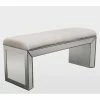 Promo ✔️ Bedroom Benches Best Master Furniture Vanity Mirrored Bench ✔️ -Indoor Benches Shop masterFIRR176