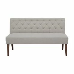 Promo 😍 Settee Benches Gold Sparrow Chelsea Tufted Settee ✔️
