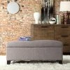Top 10 😉 Indoor Storage Benches Weston Home Roman Storage Bench - Gray Linen 😉 -Indoor Benches Shop masterHME2474