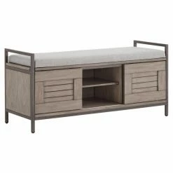 Flash Sale 😉 Entryway Benches Weston Home Arron Storage Bench With Cushion 🥰