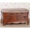 Coupon 😍 Indoor Storage Benches International Caravan Windsor Hand-Carved Wood Storage Bench 🧨