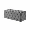 New 🧨 Ottoman Benches Inspired Home Walterly Velvet Allover Tufted Bench 😀