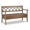 Deals 😉 Indoor Storage Benches Powell Elliana Storage Bench With Arms - Natural Driftwood 🥰 -Indoor Benches Shop masterLHD2439