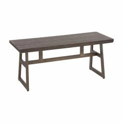 Hot Sale 🤩 Entryway Benches LumiSource Geo Industrial Bench 🧨