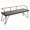New 🧨 Entryway Benches LumiSource Stefani Industrial Bench 🔥 -Indoor Benches Shop masterLUS828