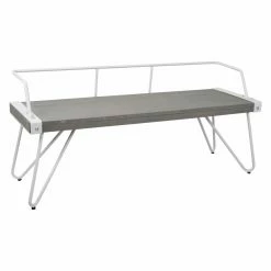 Coupon ✔️ Entryway Benches LumiSource Stefani Industrial Metal And Wood Bench 😉